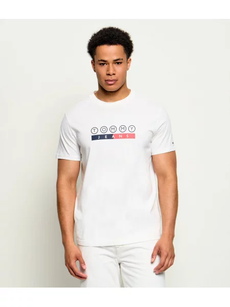 Tommy Jeans Tricou alb