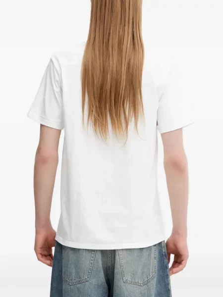 Tricou A Bathing Ape® cu imagine alb