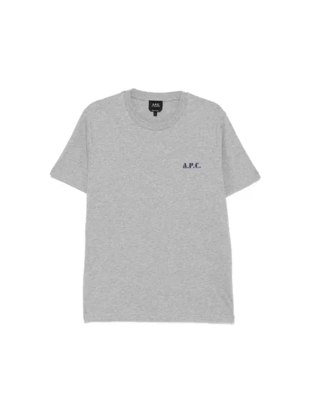 Koszulka A.p.c. z logo szara