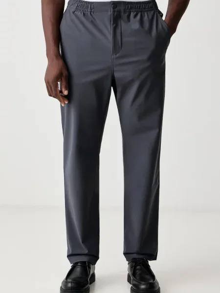 Lacoste pantaloni pentru bărbați gri