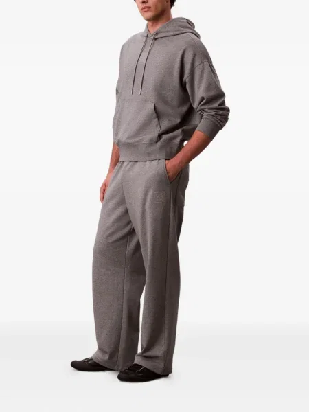 Pantaloni sport Calvin Klein cu cordon gri
