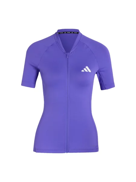 ADIDAS PERFORMANCE Tehnička sportska majica Essentials ljubičasta bijela