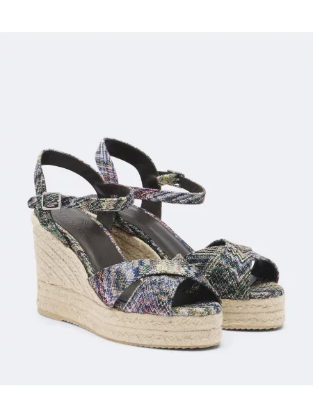 Sandale Missoni cu pană