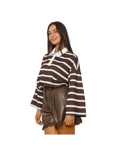 Top La Modeuse maro