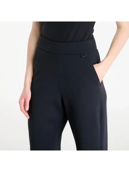 Kalhoty Nike ImpossiblySoft Dri-FIT High-Waisted Loose Flared Pants Black/ Dk Smoke Grey XS černé