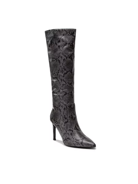 Μπότες DeeZee Dark Grey Snake γκρι