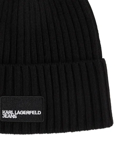 Căciulă Karl Lagerfeld Jeans negru