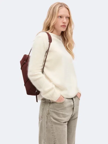 Weekend Max Mara Pulover DECO natural alb