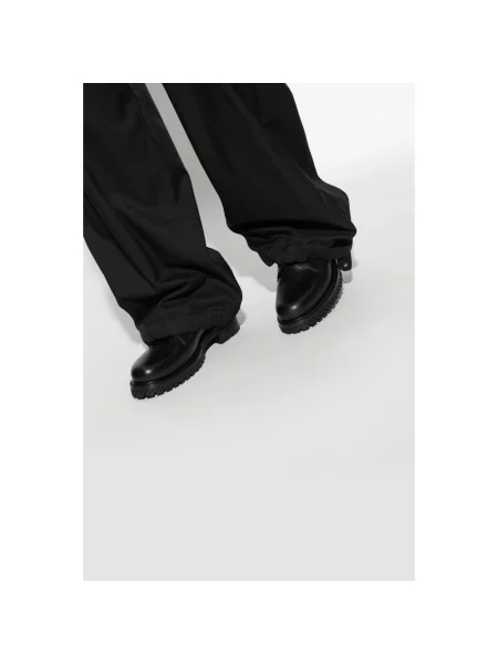 Derby Off-white skórzany biały
