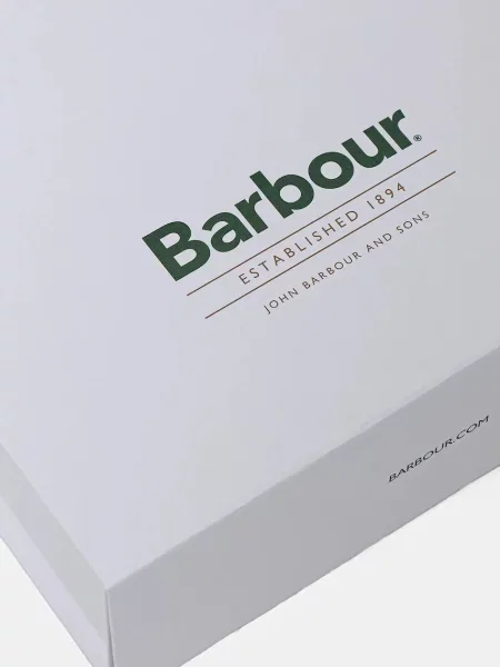 Шапка і шарф Barbour коричневий