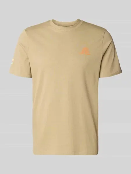 T-shirt z nadrukiem z motywem model SUN SURF' Blend beżowa