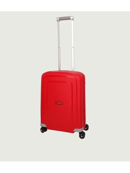Samsonite Bőrönd S Cure Spinner piros