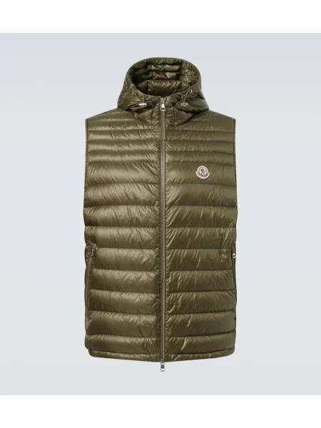 Puh brezrokavnik Moncler zelena
