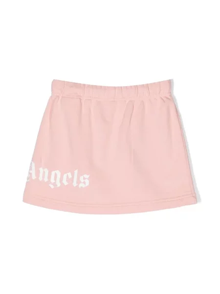 Spódnica dziecięca Palm Angels różowa