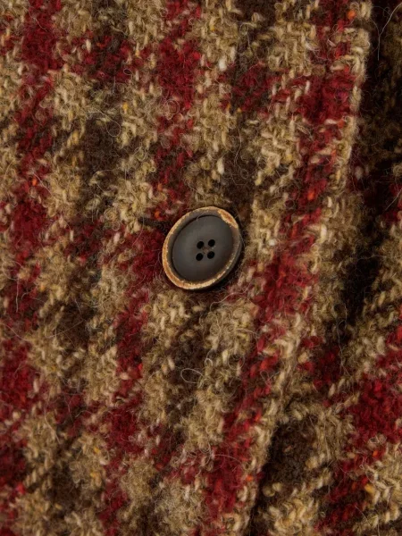 Płaszcz Uma Wang w kratkę