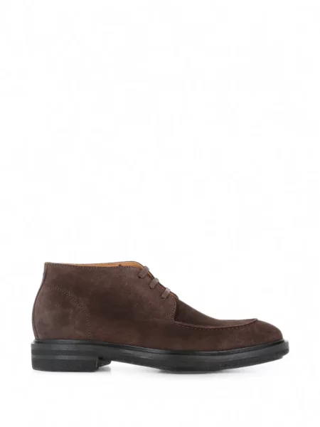 Botine Paul Smith din piele de căprioară maro