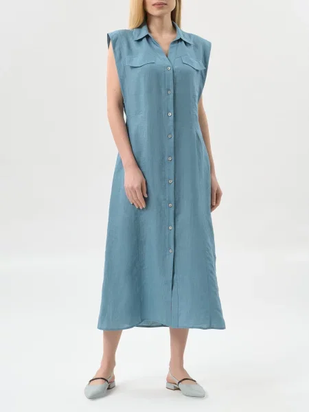 Платье Panicale Cashmere голубое