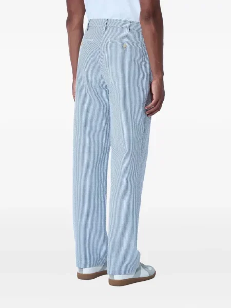 Pantaloni Noah cu dungi albastru