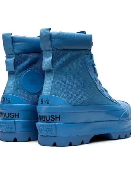Kotníkové boty Converse modré