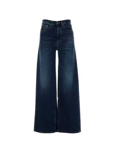 Blugi cu picior larg Lois Jeans albastru