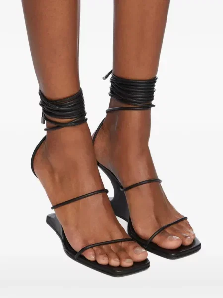 Sandale Rick Owens Lilies plic negru
