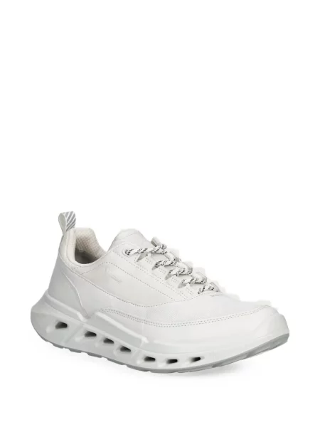 Sneakerși Ecco din piele alb