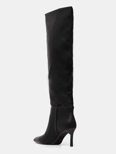Armani Exchange cizme cu cui izolare usoara negru