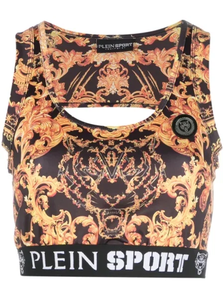 Top sport Plein Sport cu imagine negru