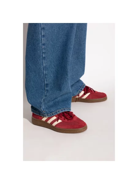 Sneakersy Adidas Originals zamszowe czerwone
