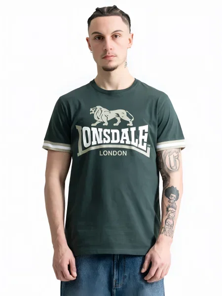 Футболка Lonsdale зелений