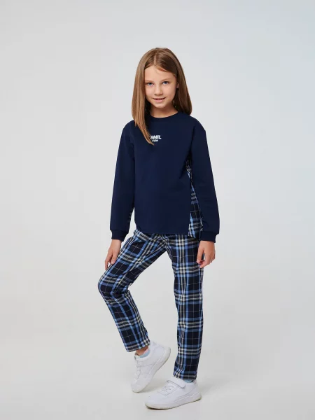 Дитячий Світшот SMIL синій