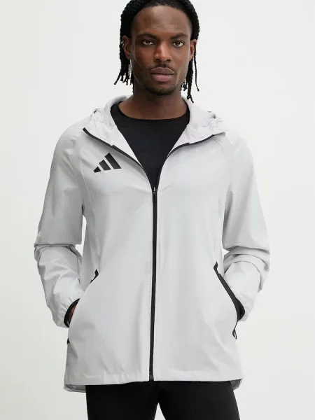 Adidas Performance jachetă de antrenament gri