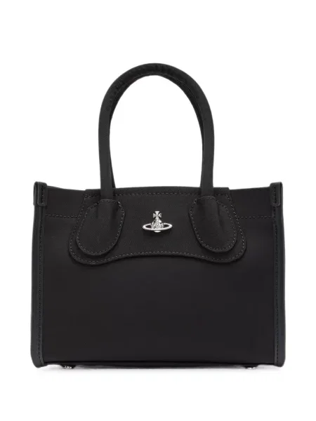 Geantă shopper Vivienne Westwood negru