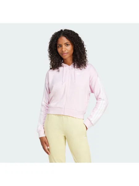 Mikina Essentials French Terry Full-Zip bílá