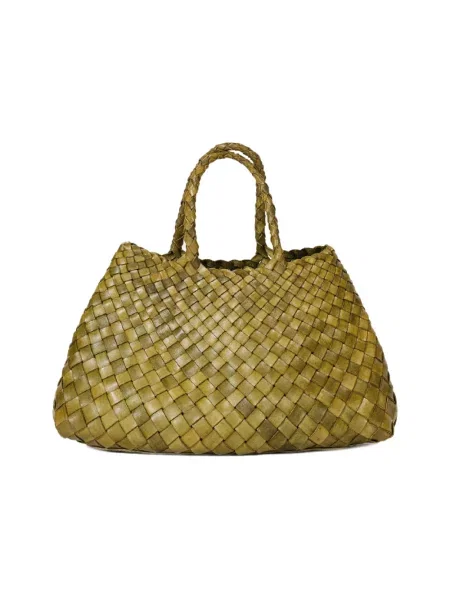 Mała torebka skórzana Dragon Diffusion skórzana zielona