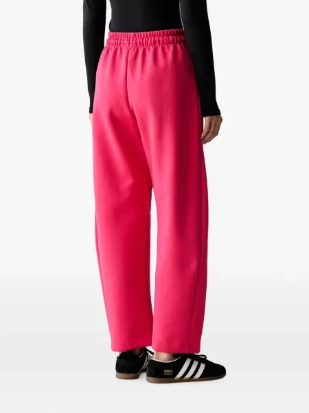 Hanorac Adidas cu broderie cu dungi alergare roz