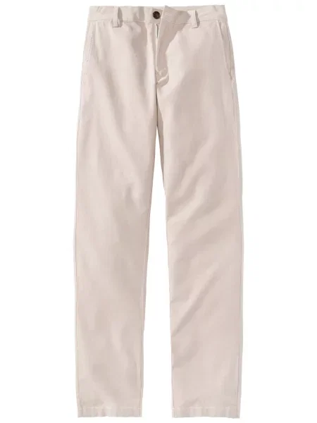 JOHN DEVIN Chino kalhoty béžová