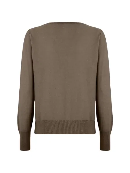 Cardigan Wolford de lână maro