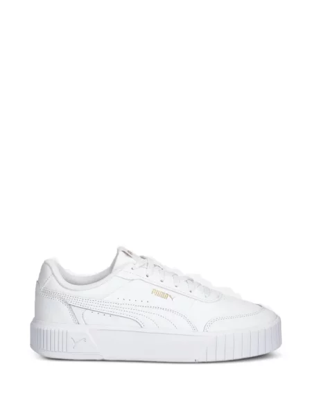 Top Puma cu platformă alb