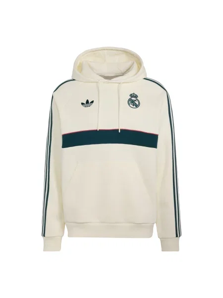 ADIDAS PERFORMANCE Sportski gornji dio trenirke Real Madrid kraljevski zelena / malina / vuneno bijela