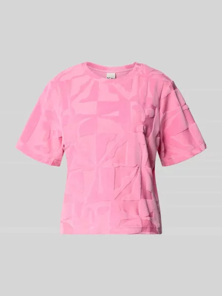 T-shirt we wzór na całej powierzchni model NABI' Ichi