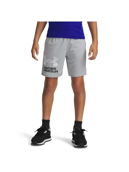 Szorty chłopięce Under Armour Tech Logo Szaro-szare szare