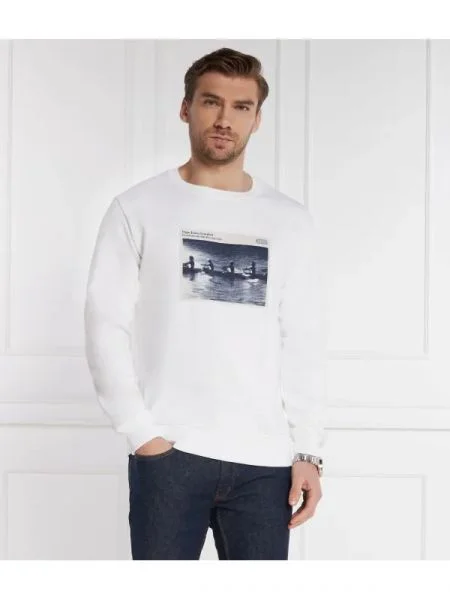 Pepe Jeans London Hanorac RIKU alb