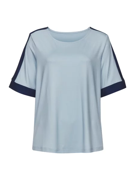 VIVANCE Tricou marin / deschis albastru