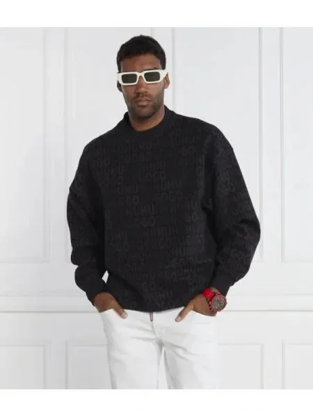 HUGO Hanorac Dippins negru