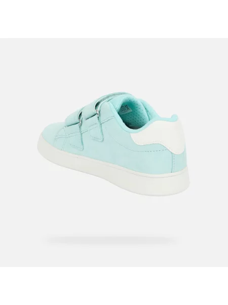 Geox Sneakers J Eclyper Girl S Albastru deschis alb