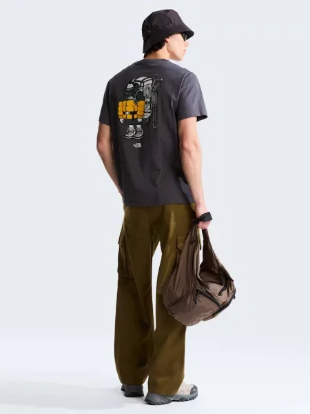 Футболка The North Face серая