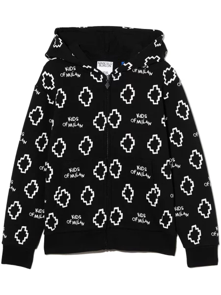Bluza z kapturem dziecięca County Of Milan czarna