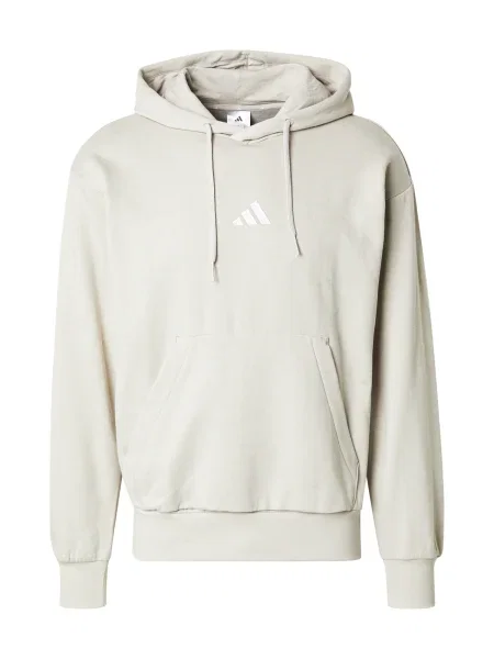 ADIDAS SPORTSWEAR Hanorac sport FEELCOZY grej alb