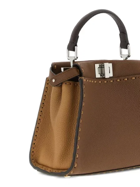 Torebka Fendi Peekaboo brązowa